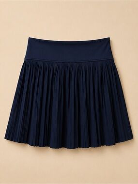 Yogalicious Black Pleated Skater Skirt